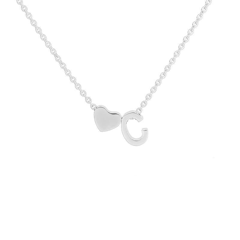 Initial Heart Necklace - Image 14