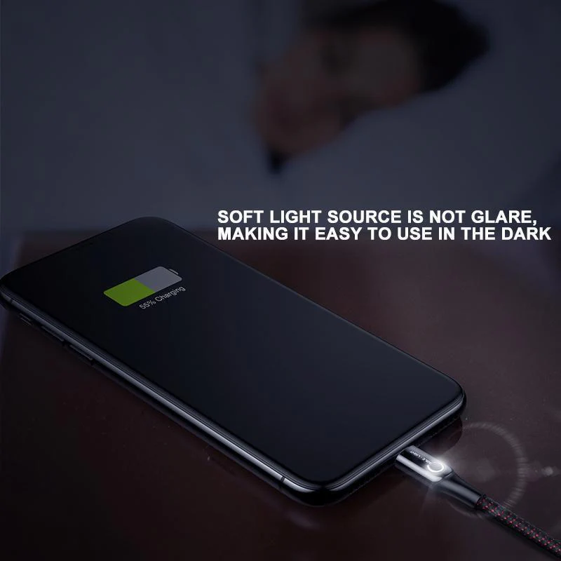 Auto Cut-off Fast Charging Nylon Cable For Android, IOS&Typ C - Image 6