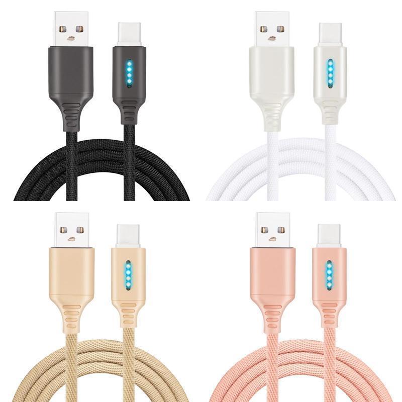 Auto Cut-off Fast Charging Nylon Cable For Android, IOS&Typ C - Image 8