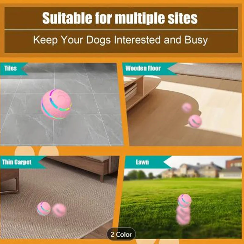 Interactive Automatic Moving Toys With LED Flash Ball - Image 11