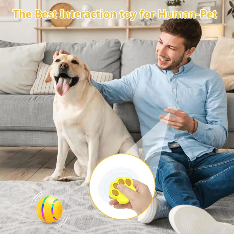 Interactive Automatic Moving Toys With LED Flash Ball - Image 7