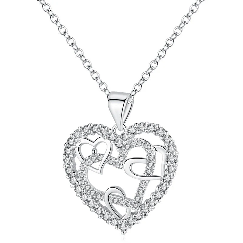 Interlocking Hearts Necklace - Image 10
