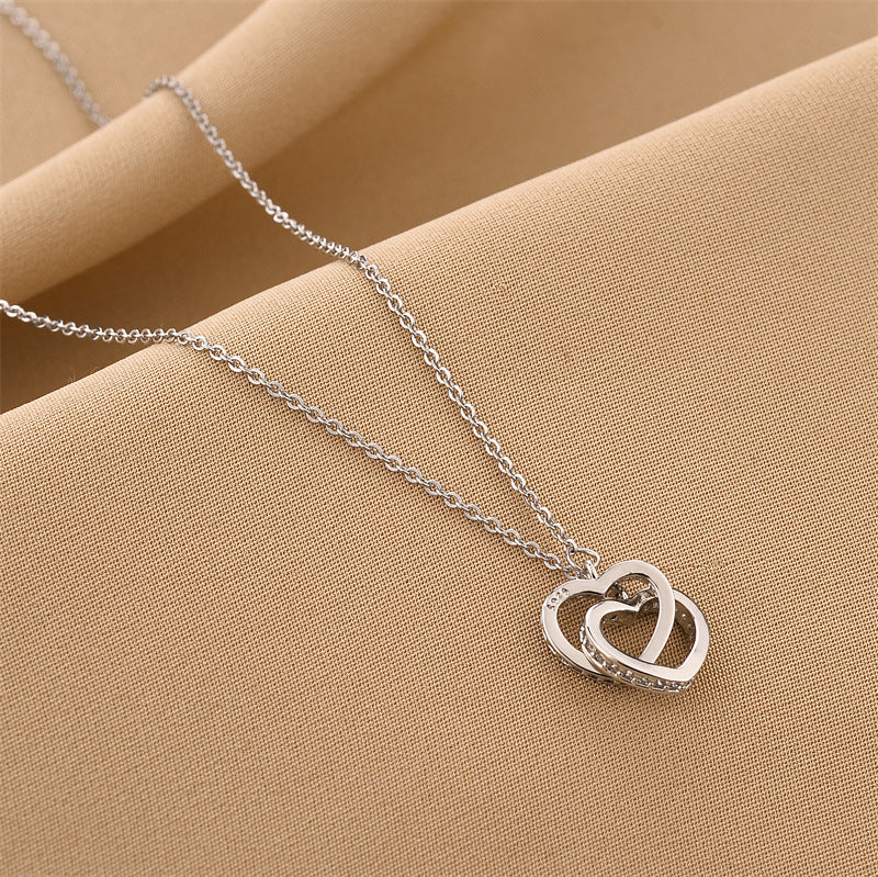 Interlocking Hearts Necklace - Image 10