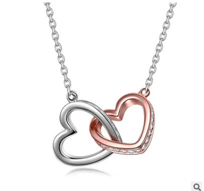 Interlocking Hearts Necklace - Image 11