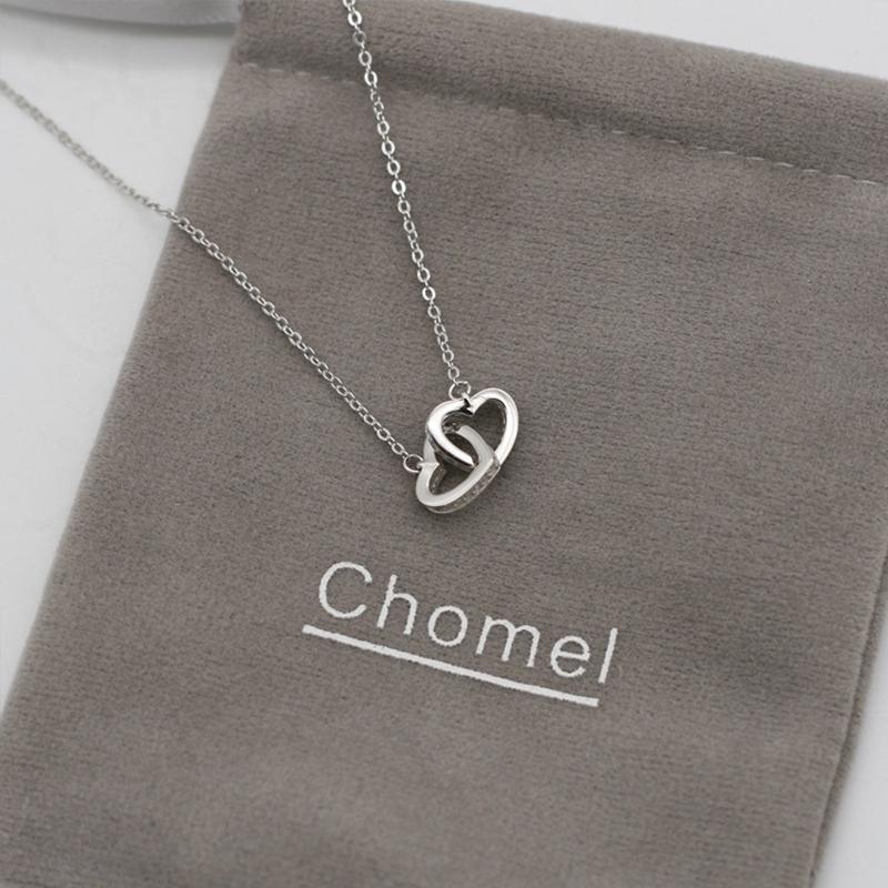 Interlocking Hearts Necklace - Image 2