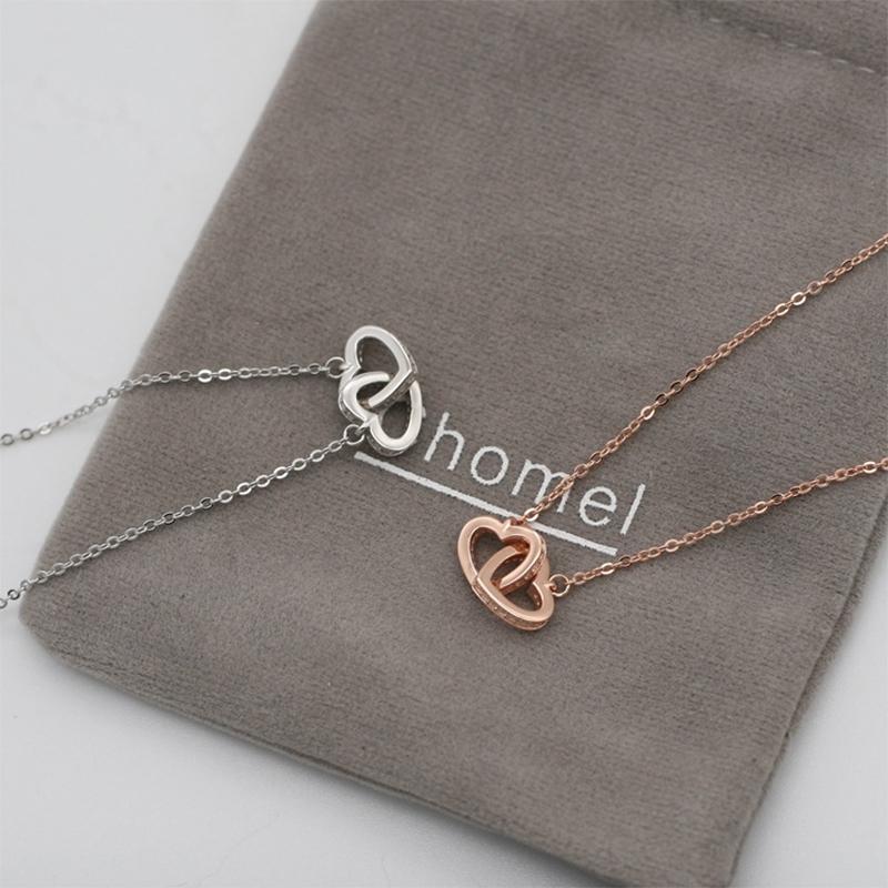 Interlocking Hearts Necklace - Image 5
