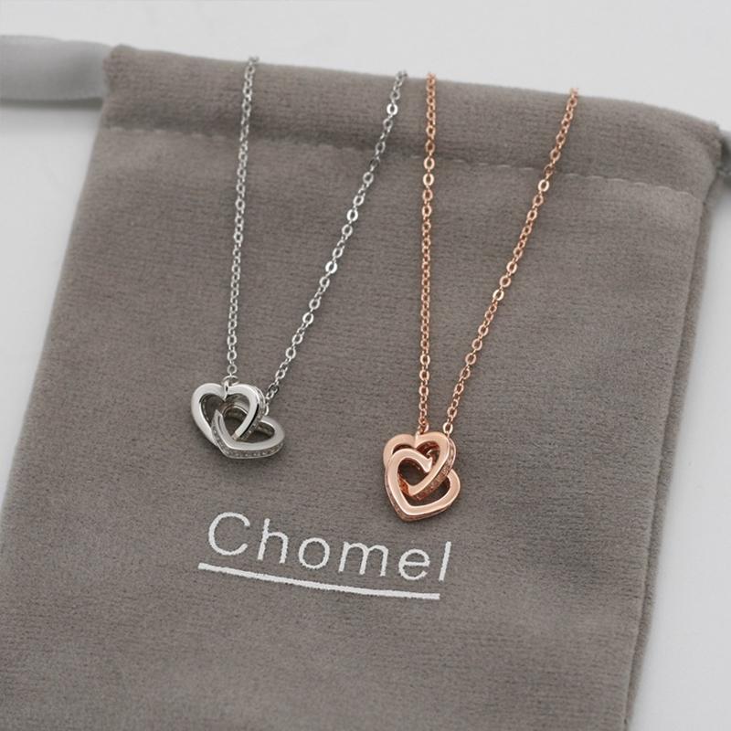 Interlocking Hearts Necklace - Image 7
