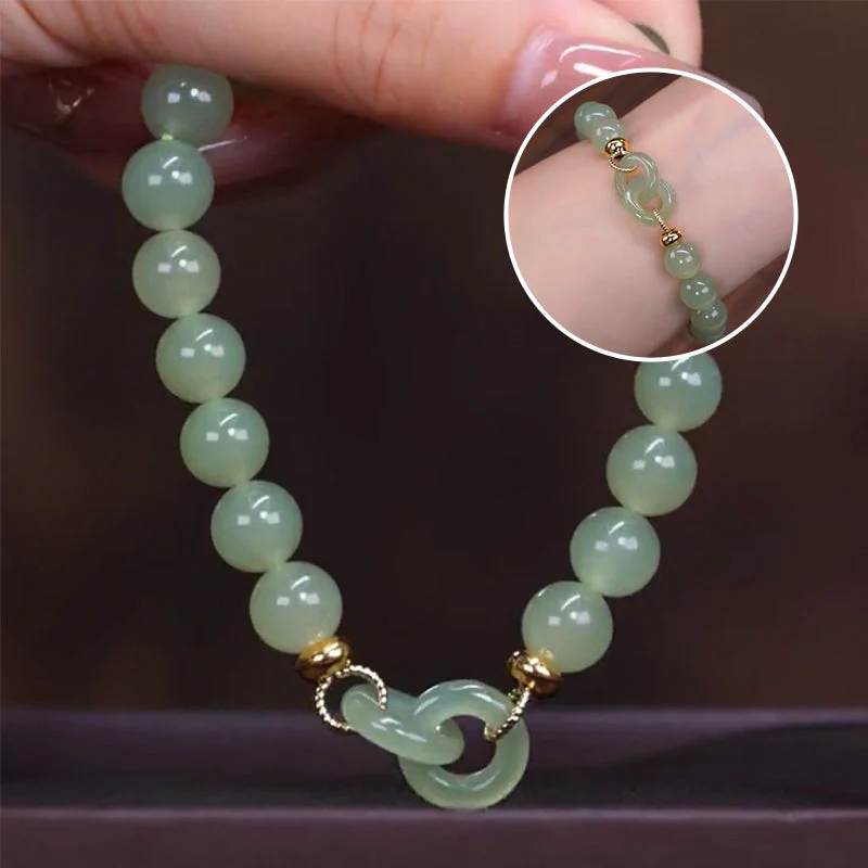 Interlocking Retro Bracelet - Image 2