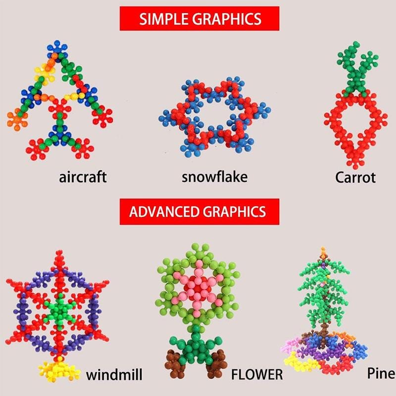 Interlocking Solid Plastic Building Blocks - Image 4
