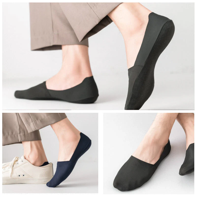 Invisible Non-slip Ice Silk Socks - Image 13