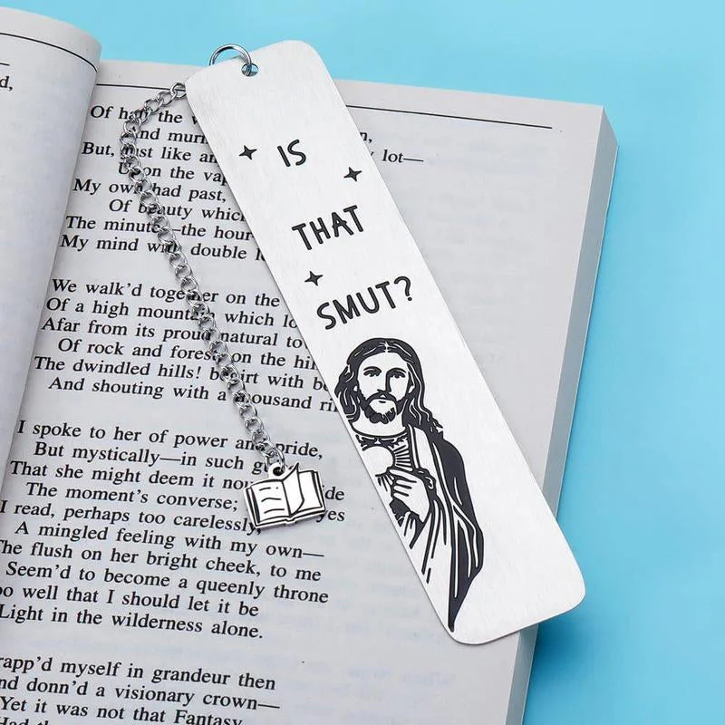 Jesus Stainless Steel Bookmark - Image 2