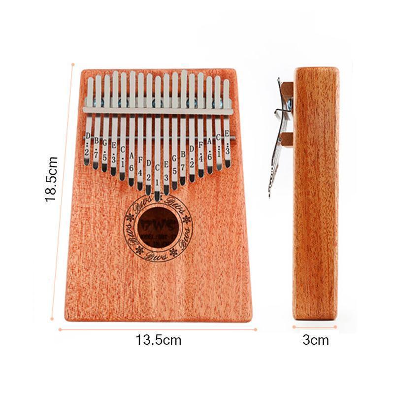 Absolutely wonderful instrument--Gorgeous 17 Keys Kalimba - Image 3