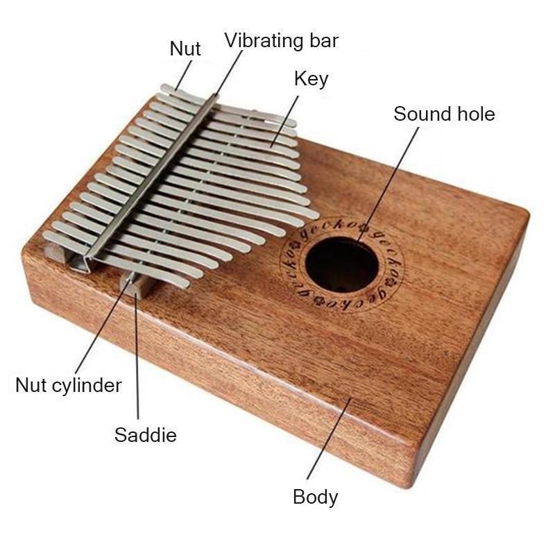 Absolutely wonderful instrument--Gorgeous 17 Keys Kalimba - Image 4
