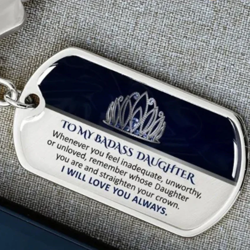 Keepsake for Granddaughter Keychain - Image 11