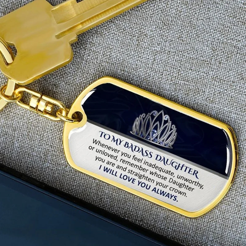 Keepsake for Granddaughter Keychain - Image 12