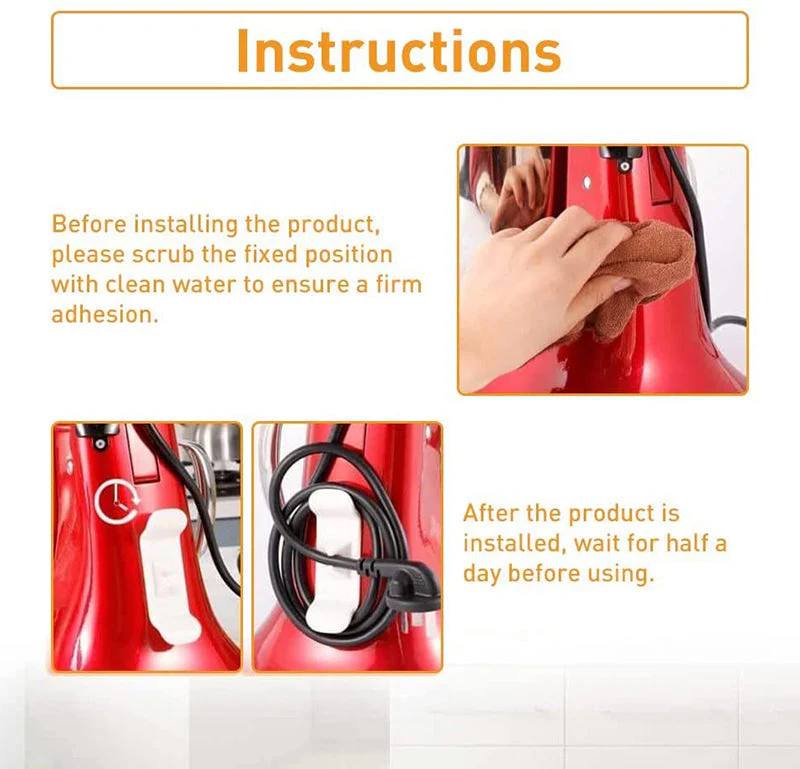 Kitchen Appliance Cord Winder - Image 4