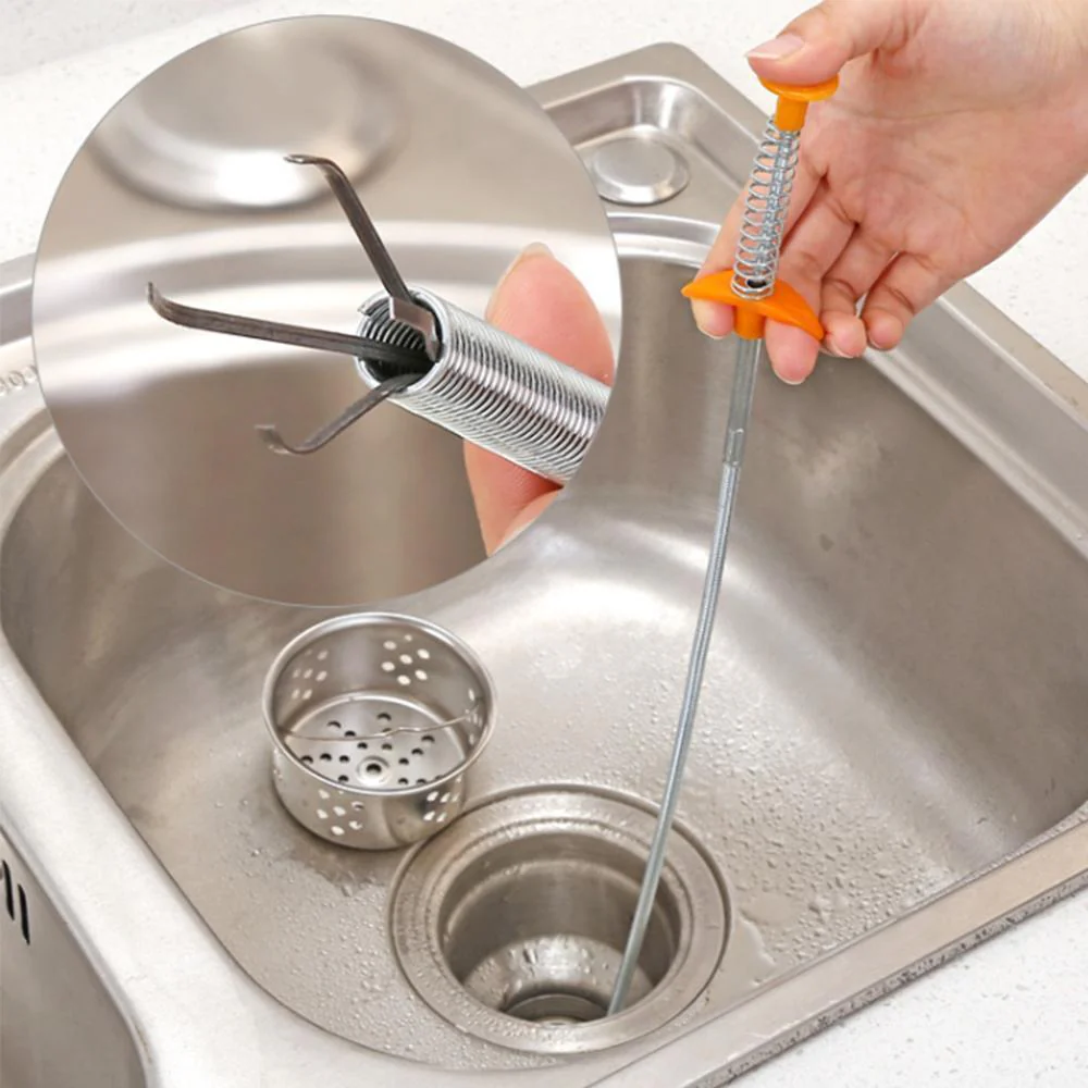 Kitchen Sink Sewer Cleaning Hook - Image 6
