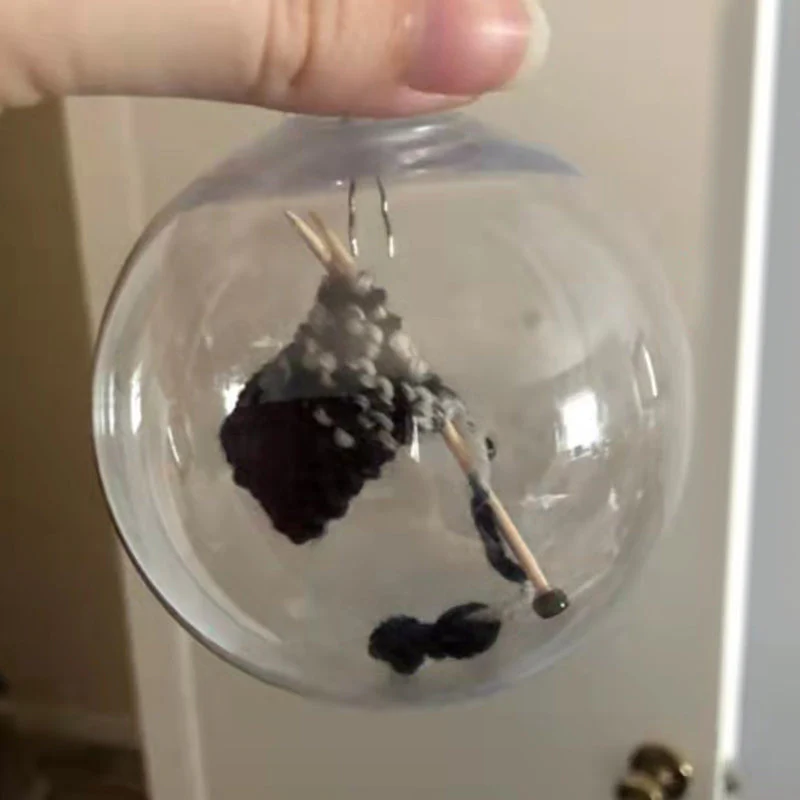 Knitting Christmas Ornament - Image 10