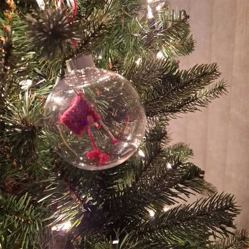 Knitting Christmas Ornament - Image 3
