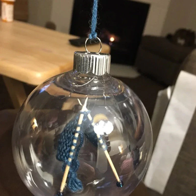 Knitting Christmas Ornament - Image 5