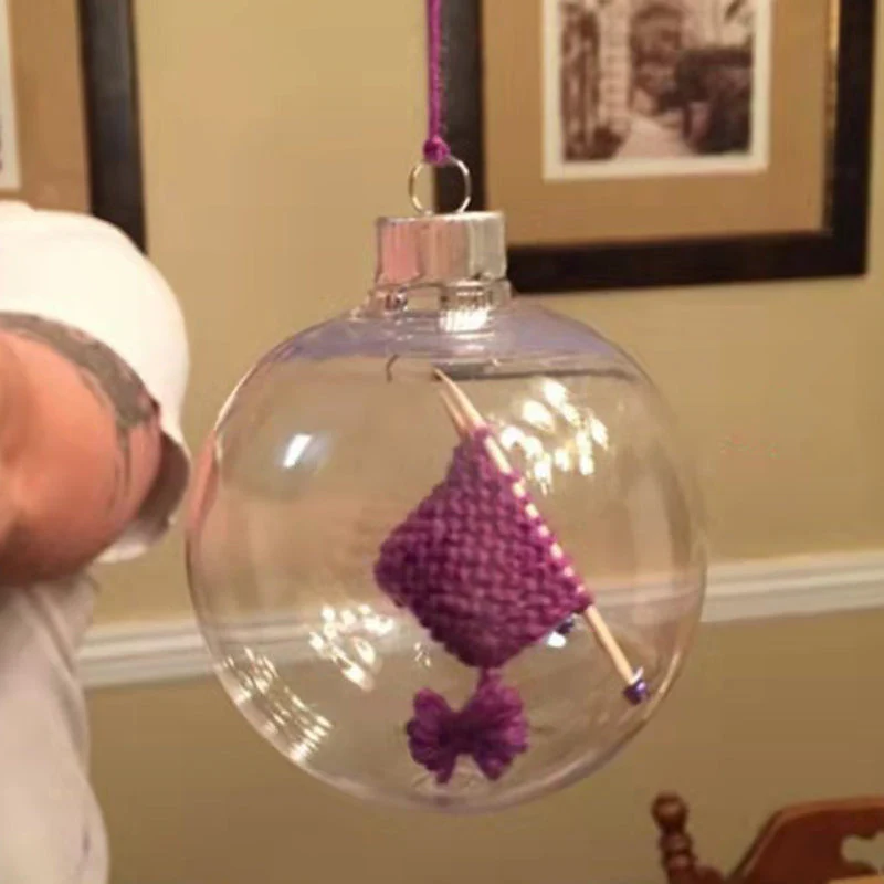 Knitting Christmas Ornament - Image 7