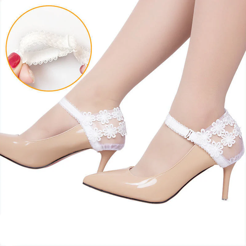 Lace High Heels Shoe Straps - Image 4