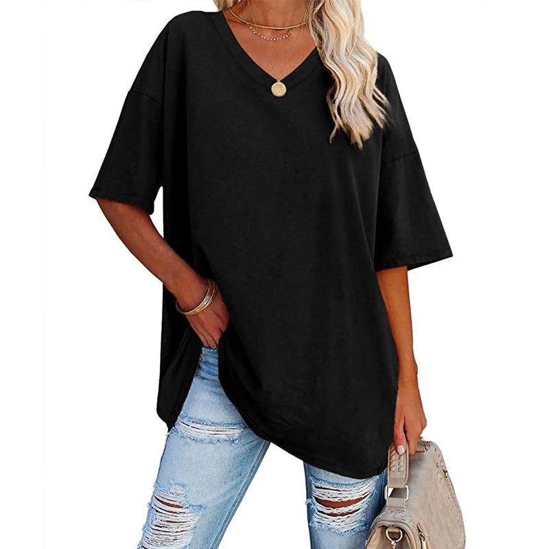 Ladies V-Neck T-Shirt - Image 13