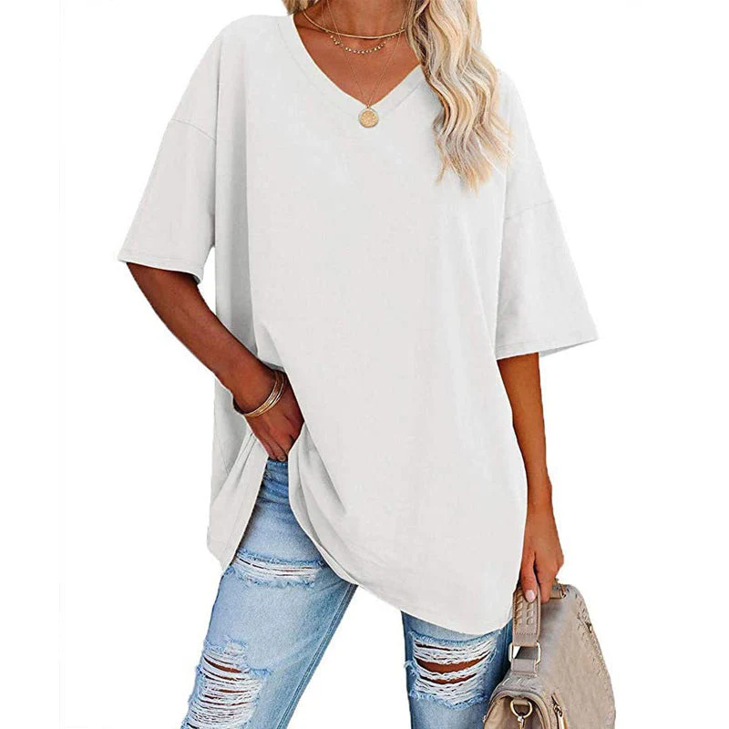 Ladies V-Neck T-Shirt - Image 16