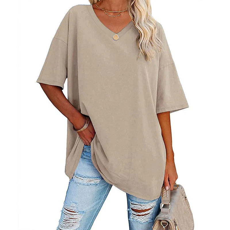 Ladies V-Neck T-Shirt - Image 17