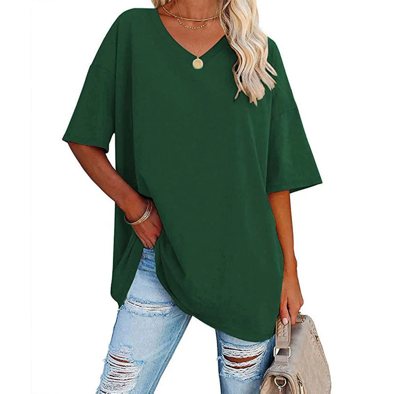 Ladies V-Neck T-Shirt - Image 9