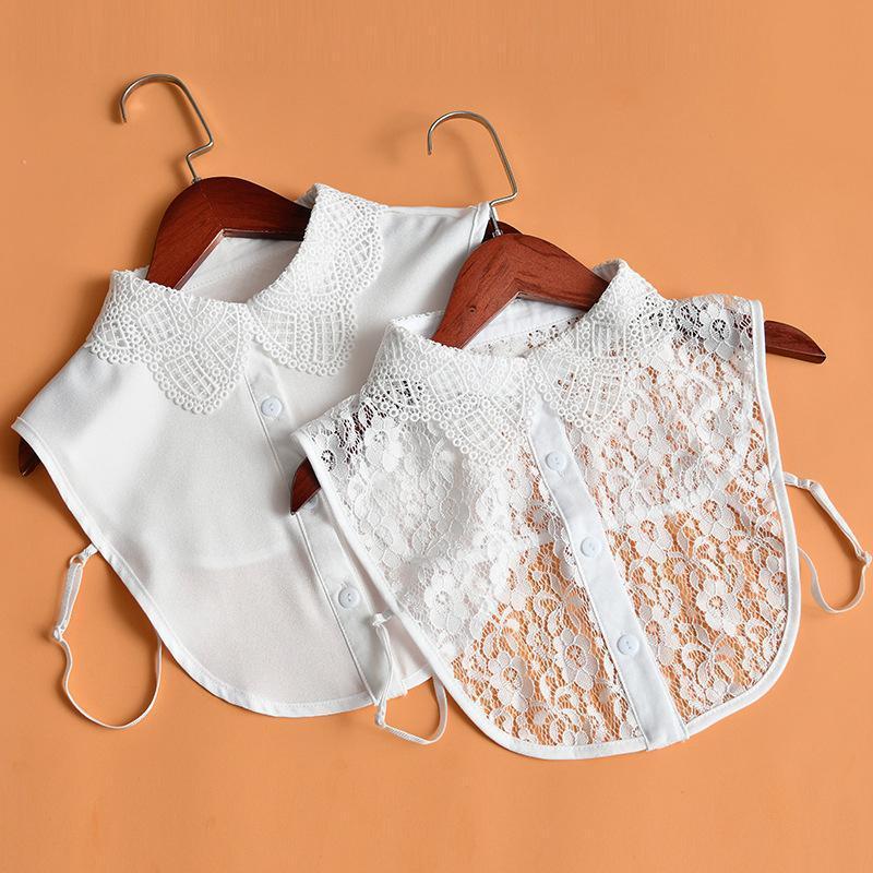 Lady Shirt False Lace Collar - Image 3