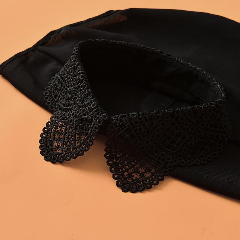 Lady Shirt False Lace Collar - Image 8