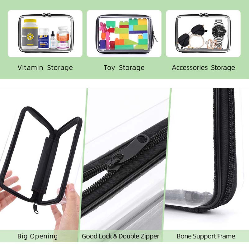 Large Capacity Zipper Storage Box Set - Image 8