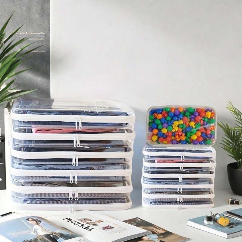 Large Capacity Zipper Storage Box Set - Image 9