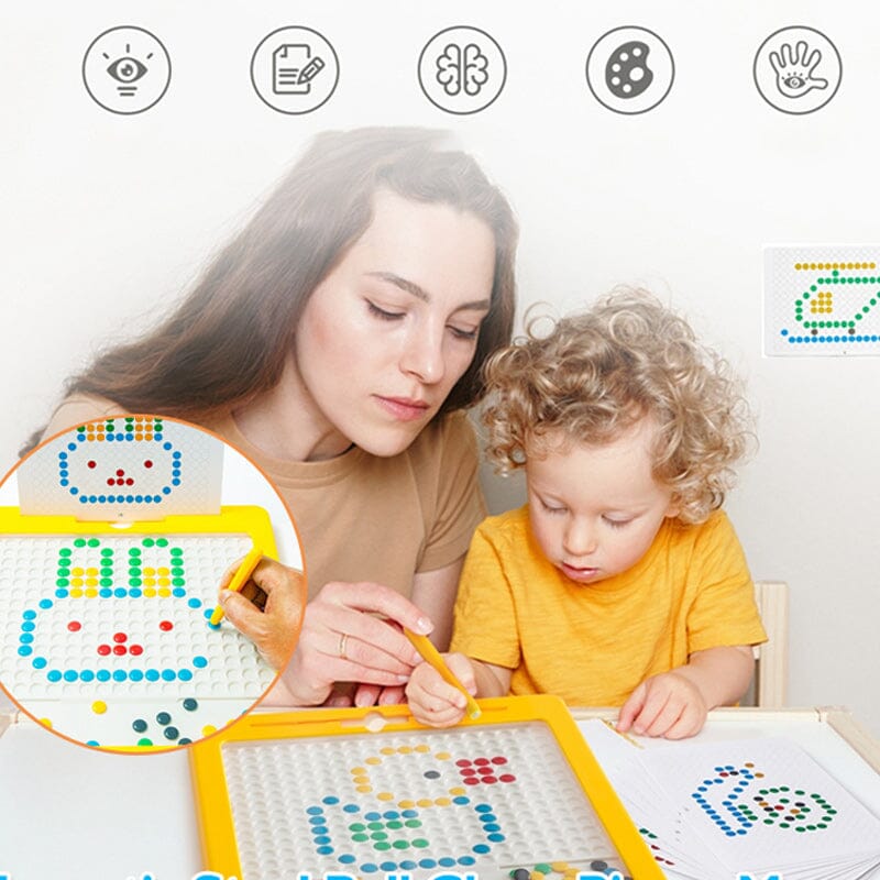 Large Magnetic Drawing Pad for Kids - Image 4
