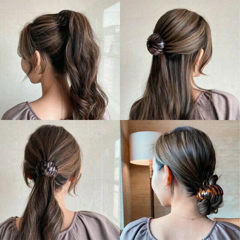 Lazy Bird's Nest Plate Hairpin - Image 5