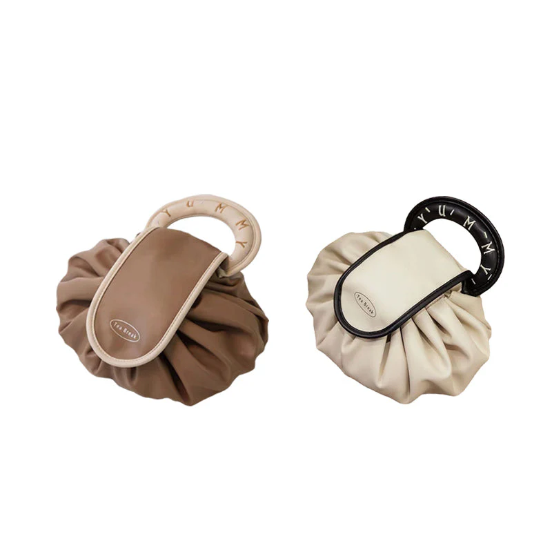 Lazy Drawstring Makeup Fashion Handbag - Image 17