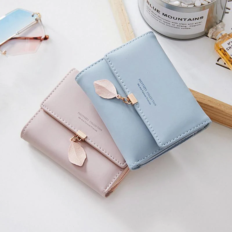 Leaf Tri-fold Short Wallet - Image 16