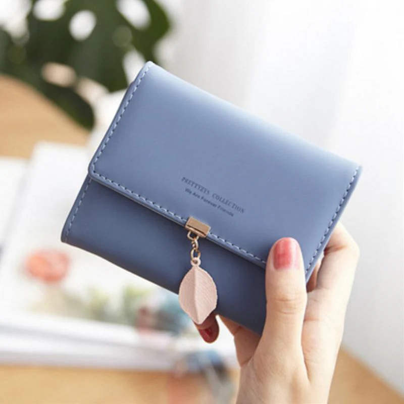 Leaf Tri-fold Short Wallet - Image 6