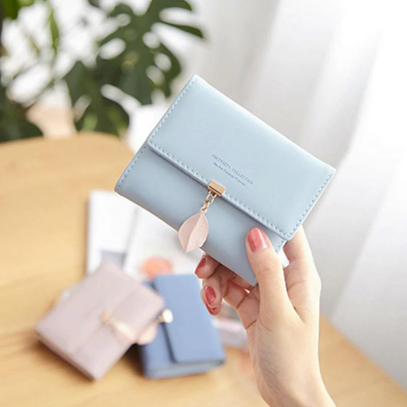 Leaf Tri-fold Short Wallet - Image 8