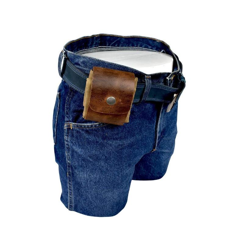 Leather and canvas bushcraft bag - Image 10