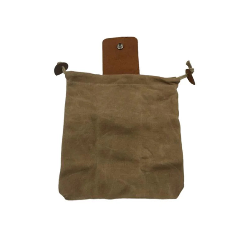 Leather and canvas bushcraft bag - Image 11