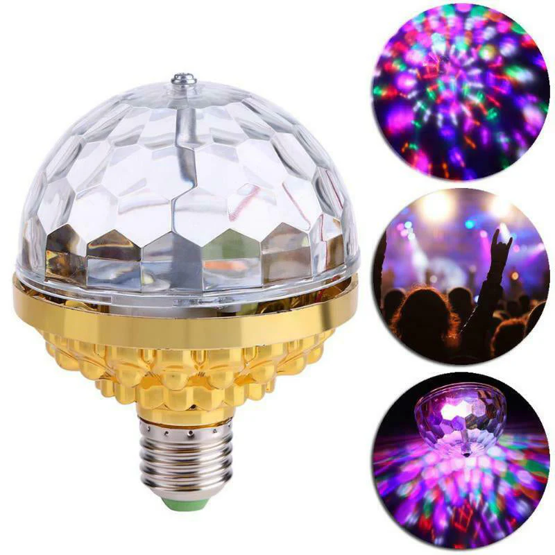 LED Disco Ball Colorful Rotating Bulb - Image 5