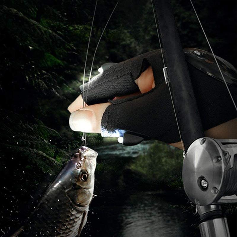 LED Gloves with Waterproof Lights - Image 2
