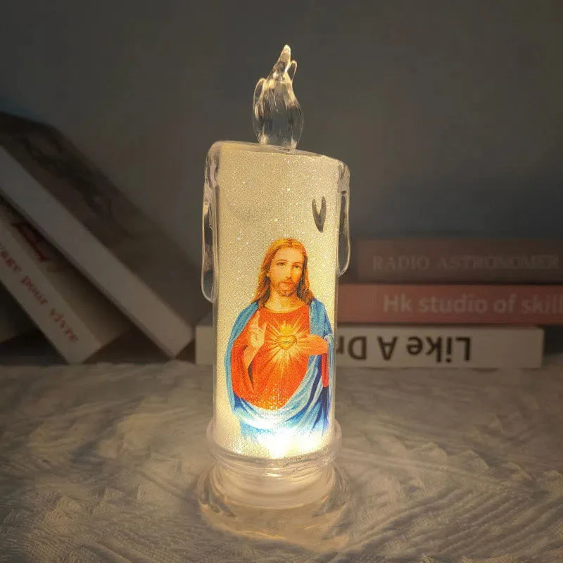 LED prayer flameless candles - Image 8