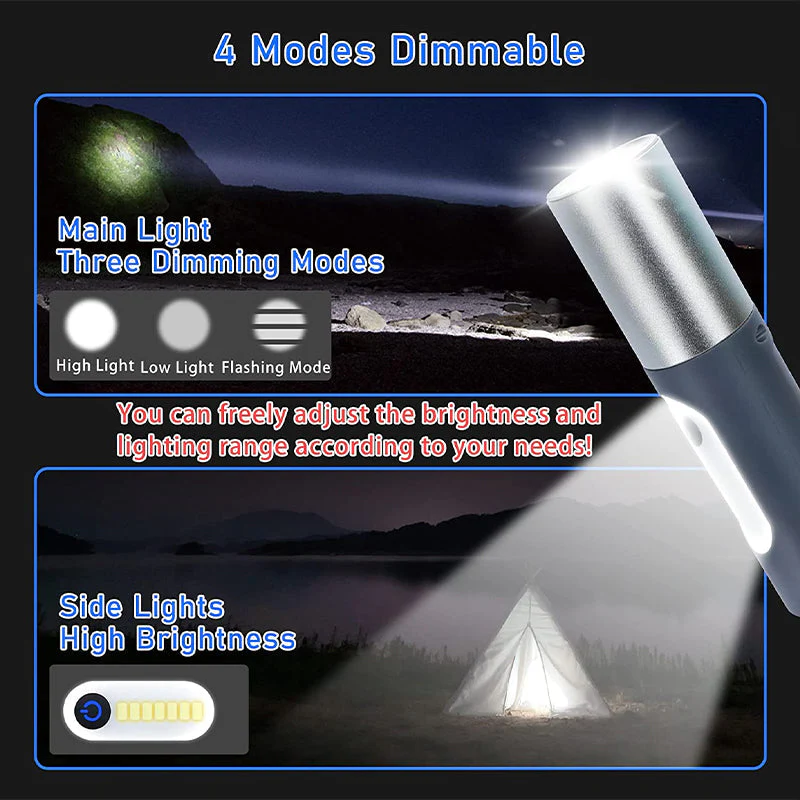 LED Rechargeable Flashlights - Image 3