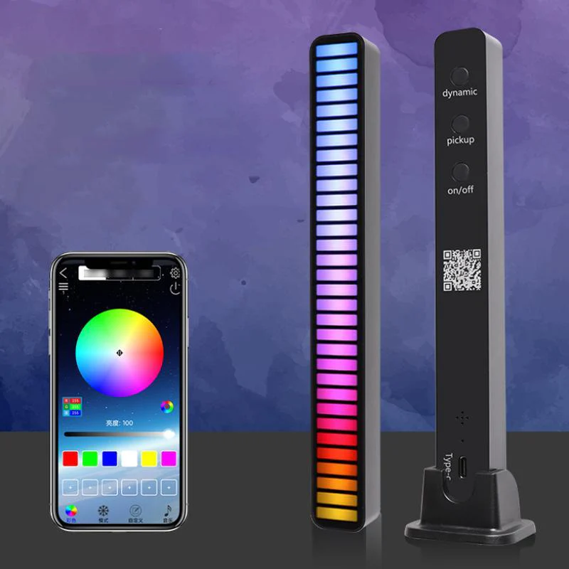 LED Sound Control Pickup Rhythm Lights - Image 2