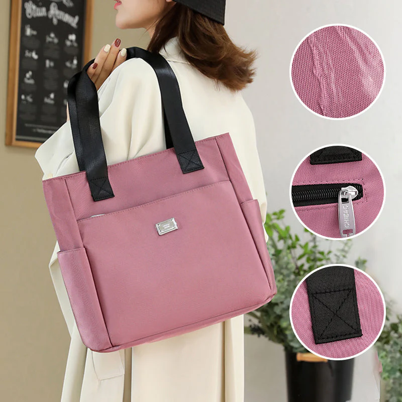 Lightweight Waterproof Nylon Shoulder Bag - Image 10