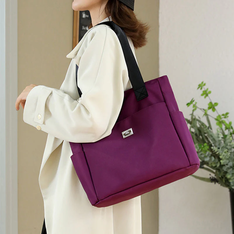 Lightweight Waterproof Nylon Shoulder Bag - Image 2