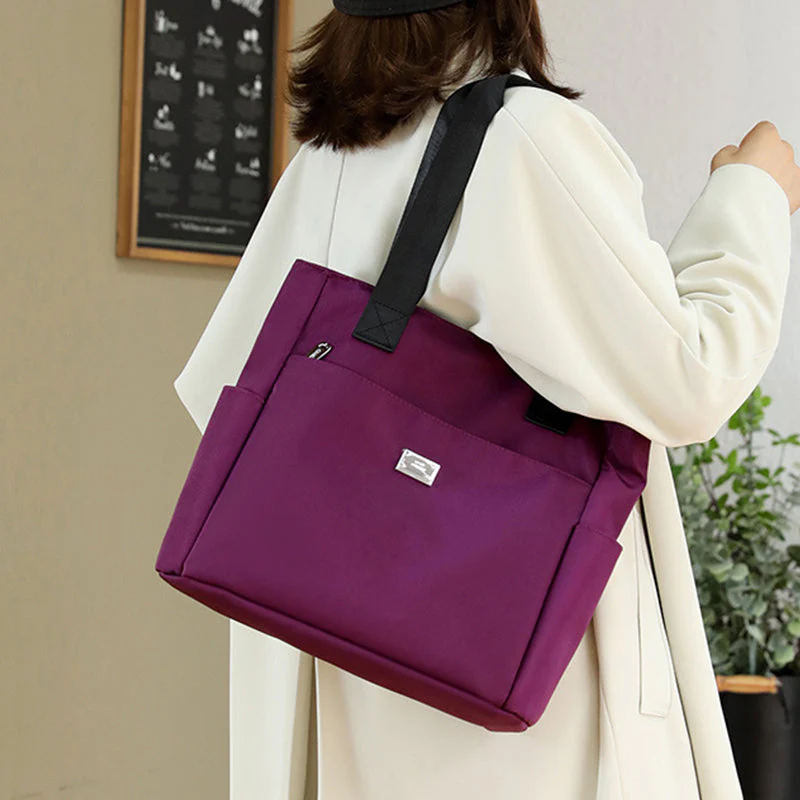 Lightweight Waterproof Nylon Shoulder Bag - Image 3
